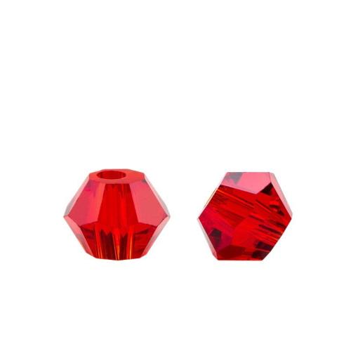 Bicone Crystal Beads, Rhombus, polished, DIY & faceted [