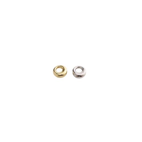 Brass Spacer Beads, Donut, plated, DIY 