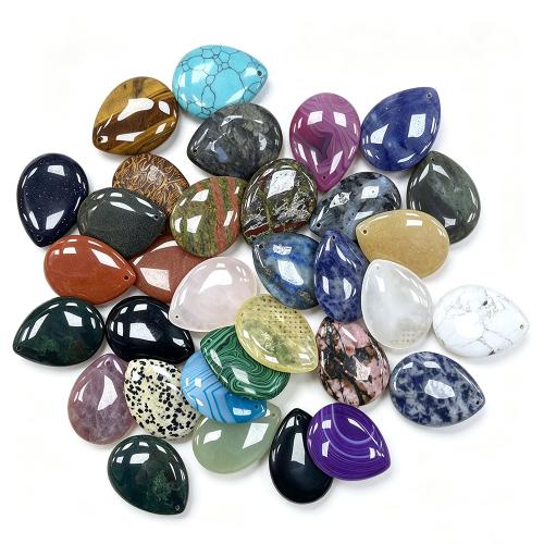 Gemstone Jewelry Pendants, Teardrop, DIY 