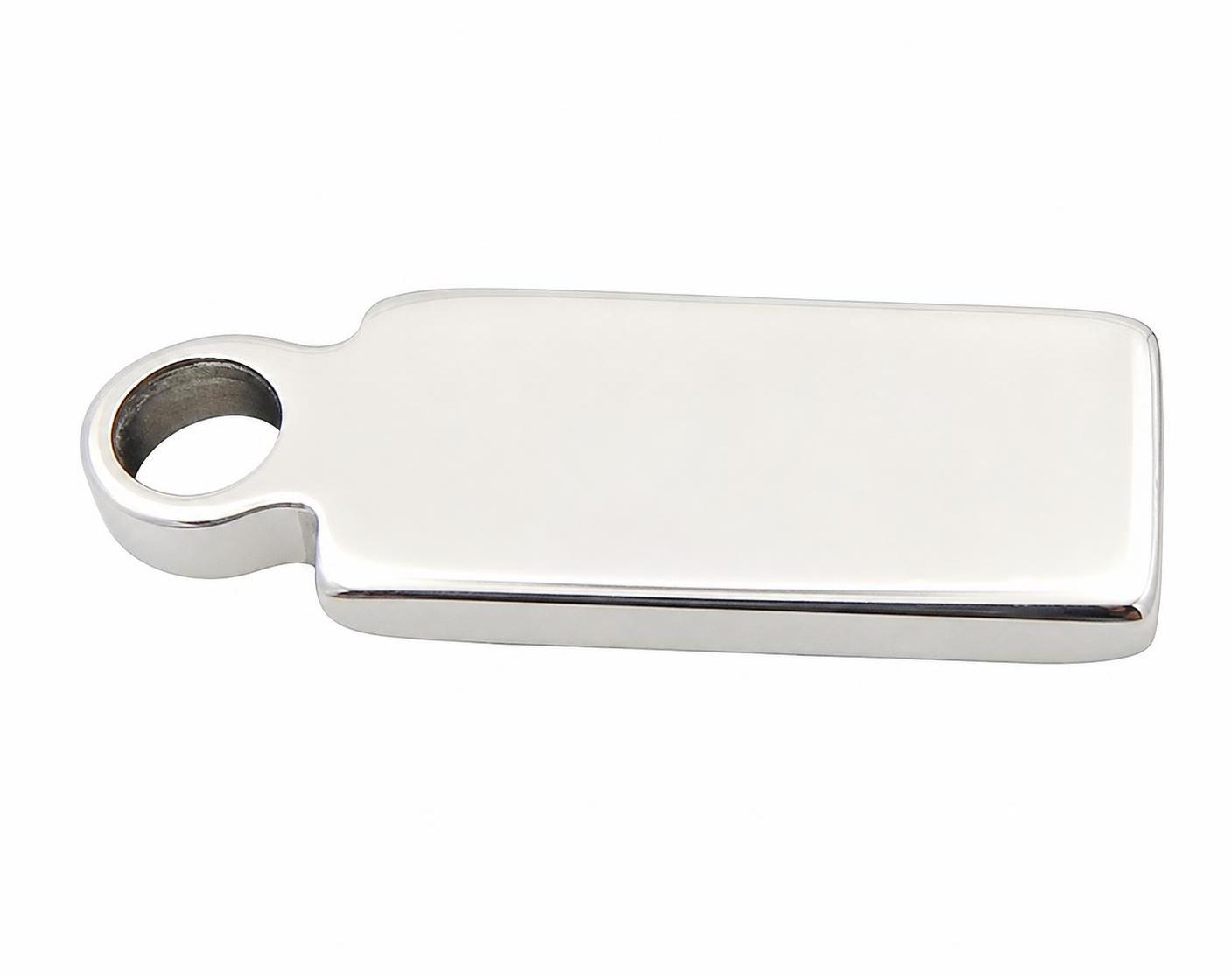 Zinc Alloy Tag Charm, plated, more colors for choice, 11x4x1mm, Hole:Approx 1.5mm, Sold By PC