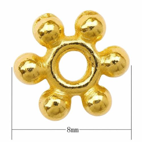Zinc Alloy Spacer Beads, Flower, plated lead & nickel free Approx 2mm 