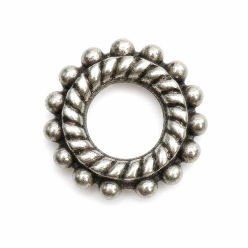 Zinc Alloy Spacer Beads, Donut, plated lead & nickel free, 8mm 