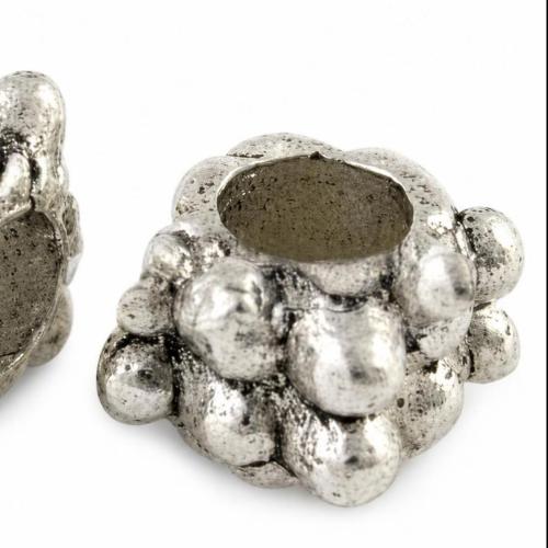 Zinc Alloy Spacer Beads, Square, plated lead free Approx 2.2mm 
