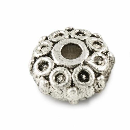 Zinc Alloy Spacer Beads, Rondelle, plated lead free Approx 2mm 
