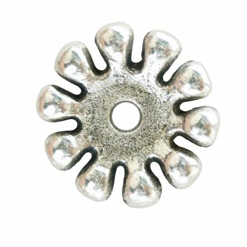 Zinc Alloy Spacer Beads, Flower, plated lead & nickel free, 10mm 