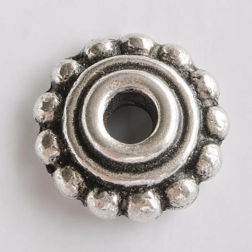 Zinc Alloy Spacer Beads, Rondelle, plated lead & nickel free Approx 