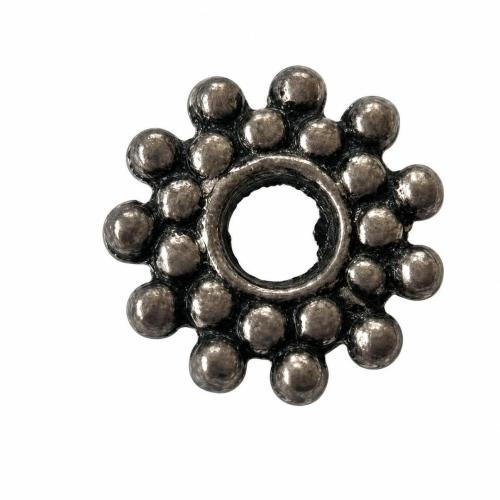 Zinc Alloy Spacer Beads, Flower, plated nickel, lead & cadmium free, Grade A Approx 