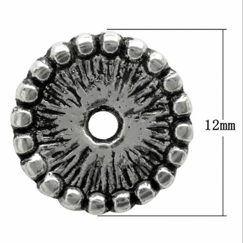 Zinc Alloy Spacer Beads, Flower, plated nickel, lead & cadmium free Approx 2mm, Approx 