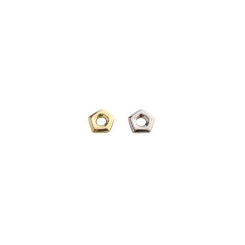 Entretoise de perles en laiton, Motif géométrique, Placage, DIY & creux, plus de couleurs à choisir Vendu par PC[