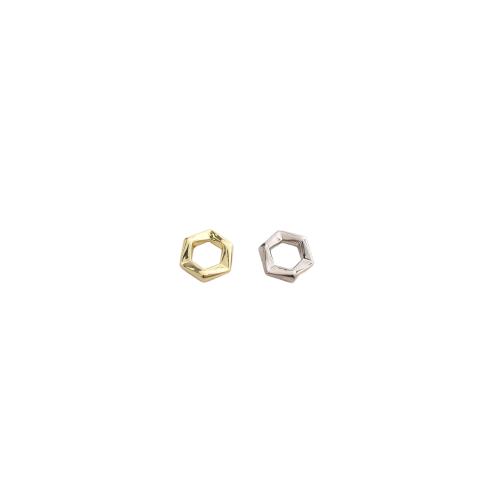 Entretoise de perles en laiton, Motif géométrique, Placage, DIY & creux, plus de couleurs à choisir Vendu par PC