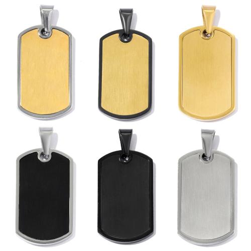 Titan Anhänger, Titanstahl, plattiert, DIY & verschiedene Stile für Wahl, keine, 3PCs/Tasche, verkauft von Tasche[