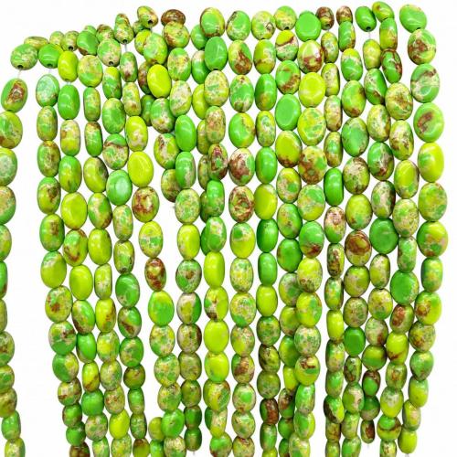 Perles de pierre gemme unique, ovale, poli, DIY, plus de couleurs à choisir Environ Vendu par brin