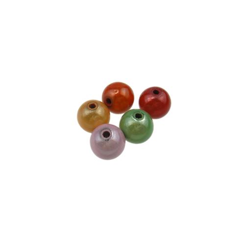 Perles Miracle acryliques, Acrylique, Rond, DIY & normes différentes pour le choix, couleurs mélangées Vendu par sac[