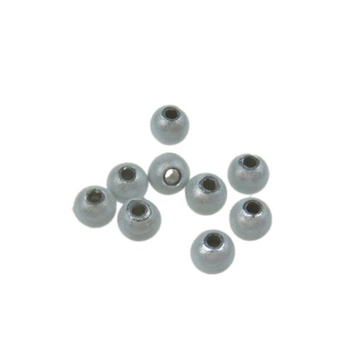 Perles Miracle acryliques, Acrylique, Rond, DIY & normes différentes pour le choix, argent mat Vendu par sac[