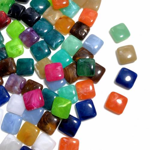 Imitation de pierres précieuses perles acryliques, Acrylique, cadre, DIY, plus de couleurs à choisir Vendu par sac[