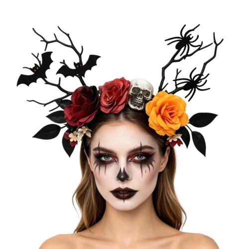 Kunststoff Haarband, Blume, handgemacht, Design für Halloween & für Frau, keine, 280x320mm, verkauft von PC