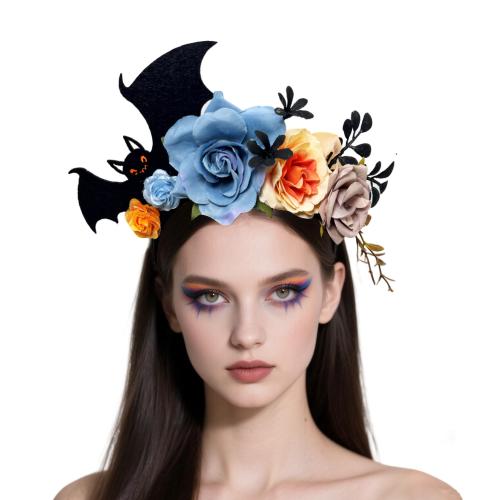 Stoff Haarband, Fledermaus, handgemacht, Design für Halloween & für Frau, keine, 220x220mm, verkauft von PC