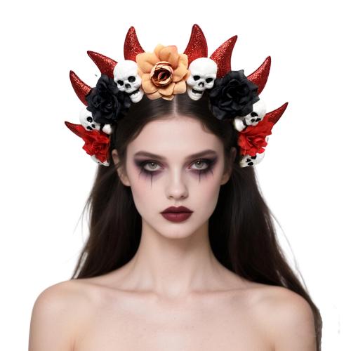 Stoff Haarband, handgemacht, Design für Halloween & für Frau, keine, verkauft von PC