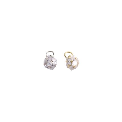 Cubic Zirconia Micro Pave Brass Pendants, plated, DIY & micro pave cubic zirconia 