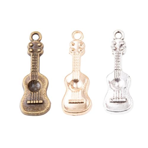亜鉛合金ペンダントの形の楽器, 亜鉛合金, ギター, メッキ, DIY, 無色 売り手 パソコン