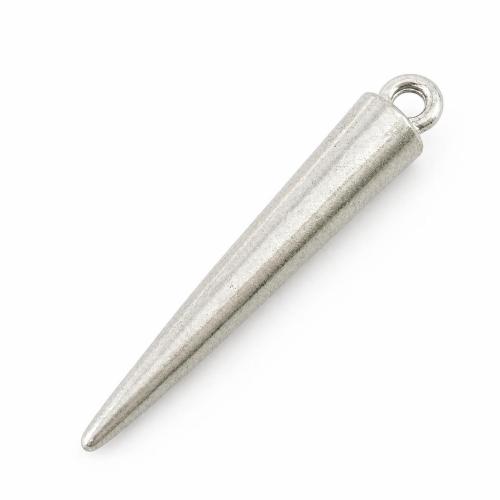 Zinc Alloy Jewelry Pendants, plated nickel, lead & cadmium free Approx 1.5mm 