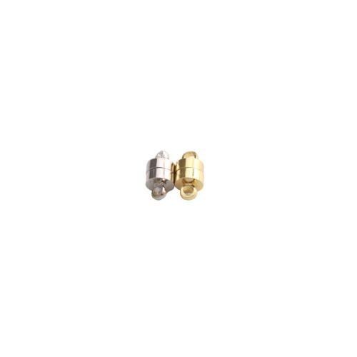 Brass Magnetic Clasp, plated, DIY 