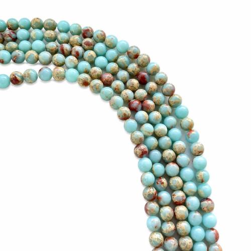 Single Gemstone Beads, Koreite, Round, polished, DIY Approx 38 cm 