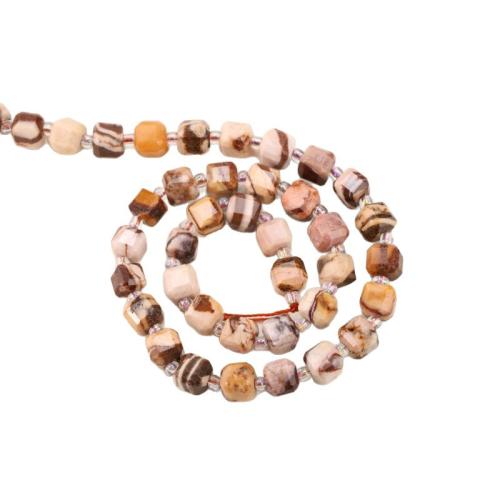 Zèbra Pierre, Jaspe de zèbre, cadre, poli, DIY & normes différentes pour le choix & facettes Environ 38 cm, Vendu par brin[