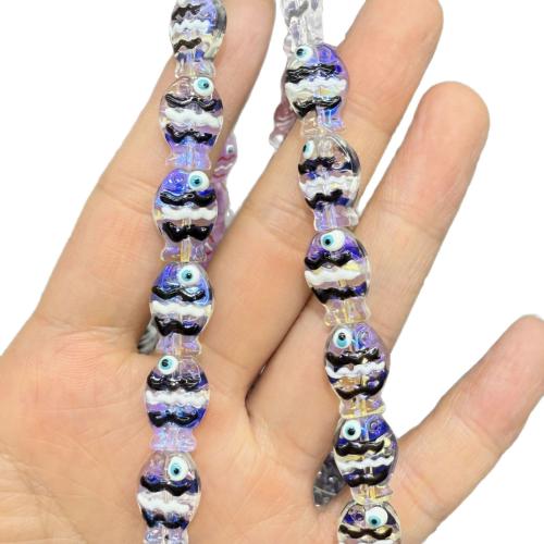 Perles murano animaux, chalumeau, poisson, dessiné à la main, DIY, plus de couleurs à choisir Vendu par brin[