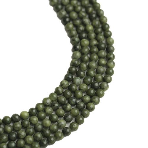 Dyed Quartz Beads, Seraphinite, Round, DIY Approx 38 cm 