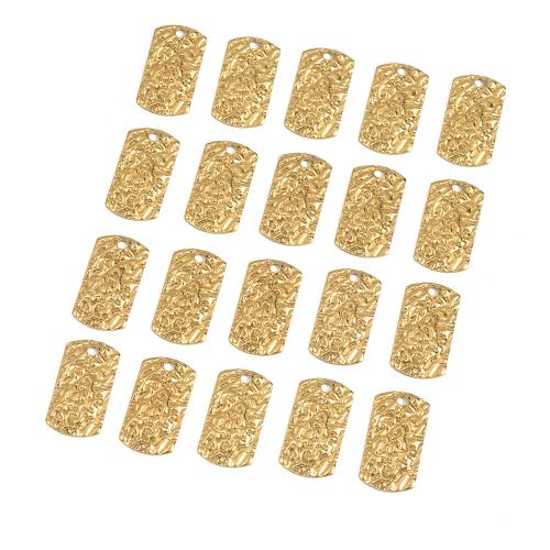 Brass Jewelry Pendants, Geometrical Pattern, polished, DIY & hammered, original color 
