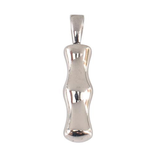 Stainless Steel Pendants, 316 Stainless Steel, DIY, original color Approx 