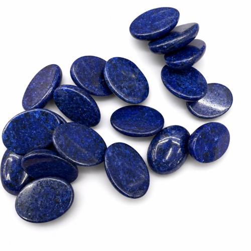 Synthetic Lapis flat back cabochon, Oval, DIY 
