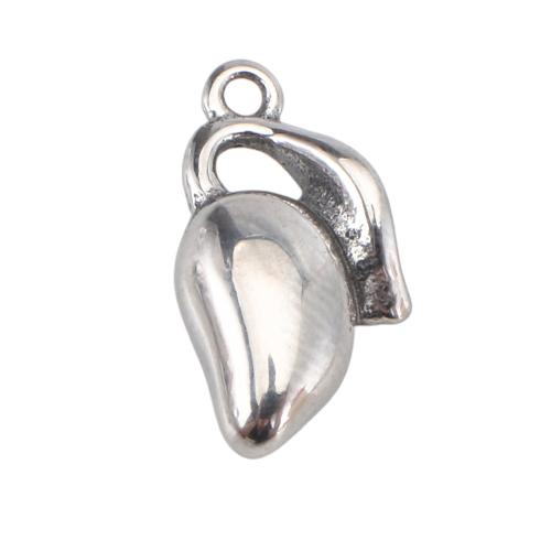 Stainless Steel Pendants, 316 Stainless Steel, DIY, original color Approx 1.2mm 
