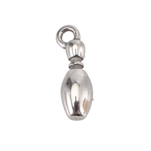 Stainless Steel Pendants, 316 Stainless Steel, DIY, original color Approx 1.4mm 