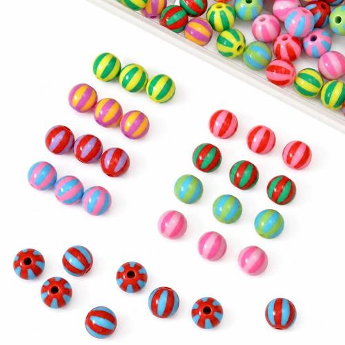 Abalorios acrílicos encaje de fantasia, Acrílico, Esférico, Bricolaje & veta, más colores para la opción, 12mm, Vendido por UD[