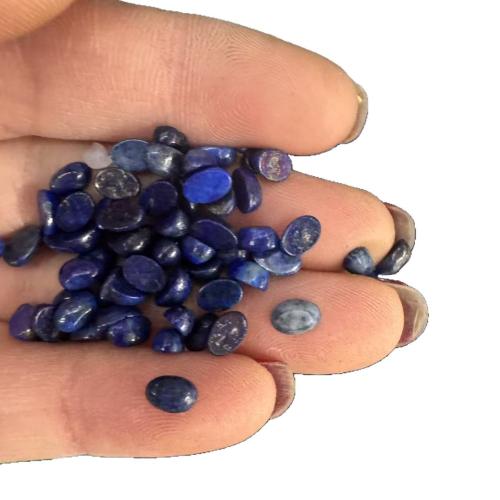 Gemstone flat back cabochon, Oval, polished, DIY 