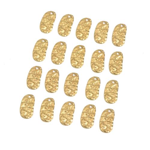 Brass Jewelry Pendants, polished, DIY & hammered, original color 