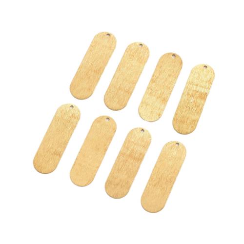 Brass Jewelry Pendants, polished, DIY & brushed, original color Approx 1.2mm 