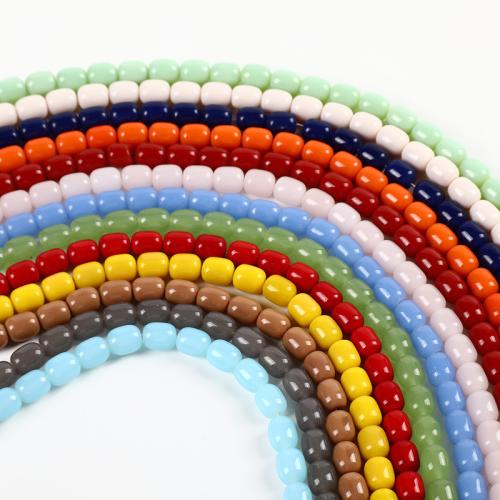 Handgefertigte Lampwork Perlen, DIY, keine, 8x10mm, ca. 40PCs/Strang, verkauft von Strang