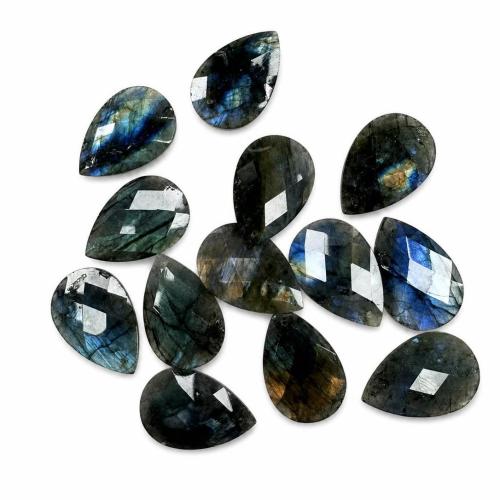 Gemstone Jewelry Pendants, Natural Stone, Teardrop, DIY 