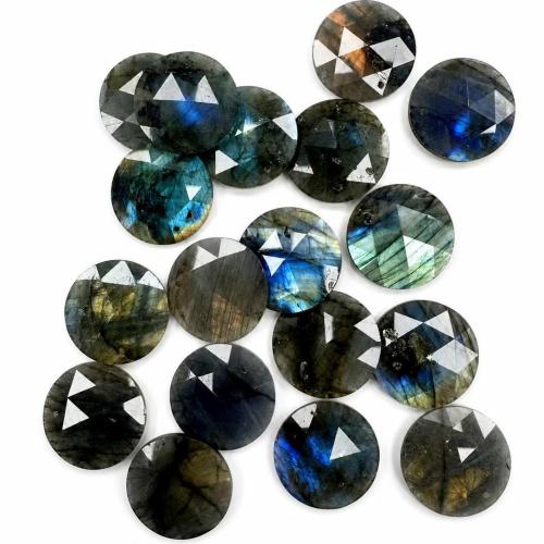 Gemstone Cabochons, Natural Stone, Flat Round, DIY 