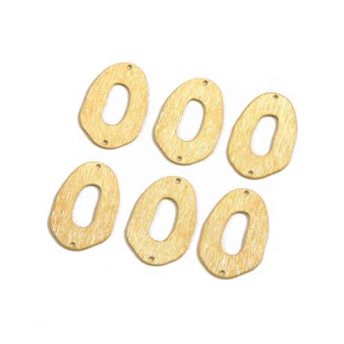 Brass Jewelry Pendants, polished, DIY & brushed & hollow, original color 