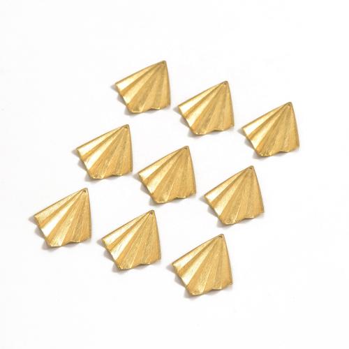 Brass Jewelry Pendants, Geometrical Pattern, polished, DIY & brushed, original color 