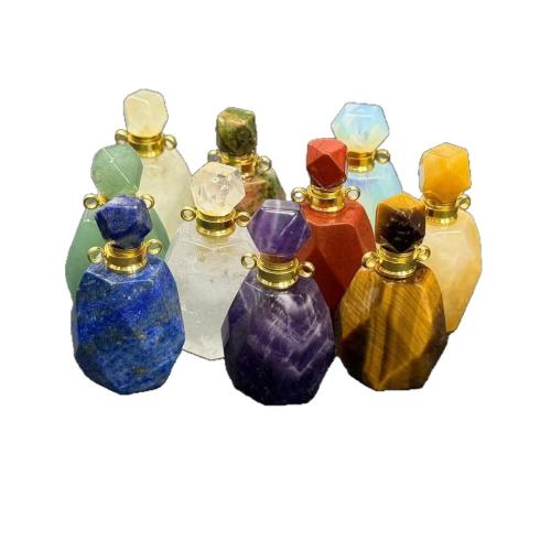 Gemstone Jewelry Pendants, Perfume Bottle, DIY 