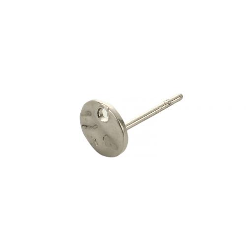 ステンレス鋼イヤリングボスト, 304ステンレススチール, ラウンド形, DIY, オリジナルカラー 穴:約 1mm, 売り手 パソコン