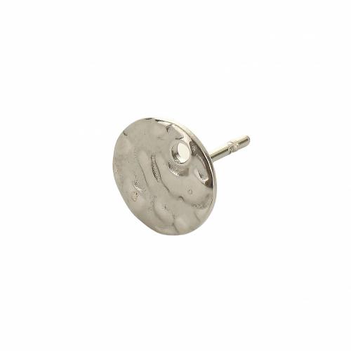 ステンレス鋼イヤリングボスト, 304ステンレススチール, ラウンド形, DIY, オリジナルカラー 穴:約 1mm, 売り手 パソコン