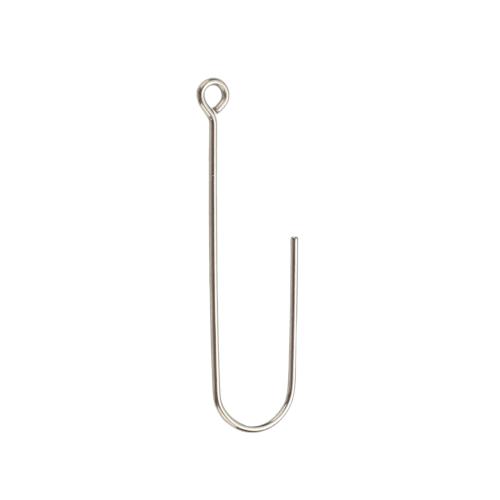 ステンレススチール製のイヤリングをドロップコンポーネント, 316ステンレススチール, DIY, オリジナルカラー 穴:約 2mm, 売り手 パソコン