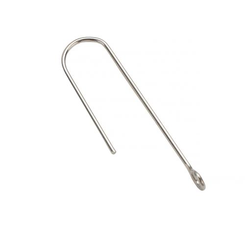 ステンレススチール製のイヤリングをドロップコンポーネント, 316ステンレススチール, DIY, オリジナルカラー 穴:約 2mm, 売り手 パソコン