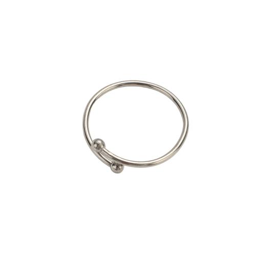 Base de Acero inoxidable para Anillo , acero inoxidable 304, Bricolaje & ajustable, color original, 19.4mm, Vendido por UD